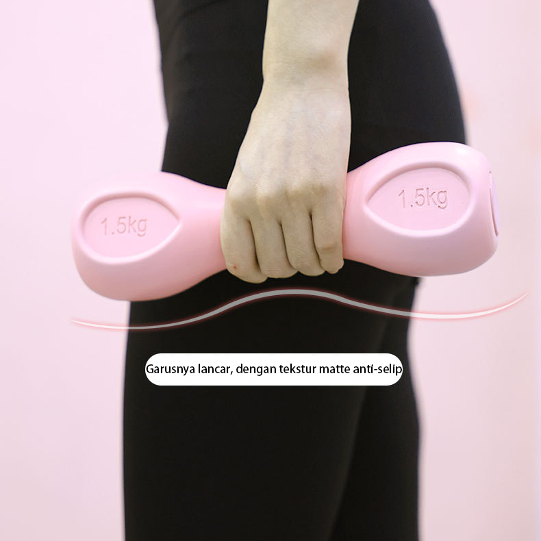 Jual 1kg-1.5kg Mini Dumbbell Set (2 Pcs) - Non-Slip Grip, Compact for ...