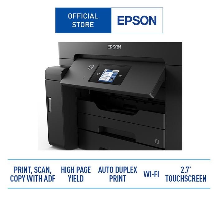 Printer Epson M15140 Monochrome Multifungsi A3 WiFi Duplex - Hitam (3)