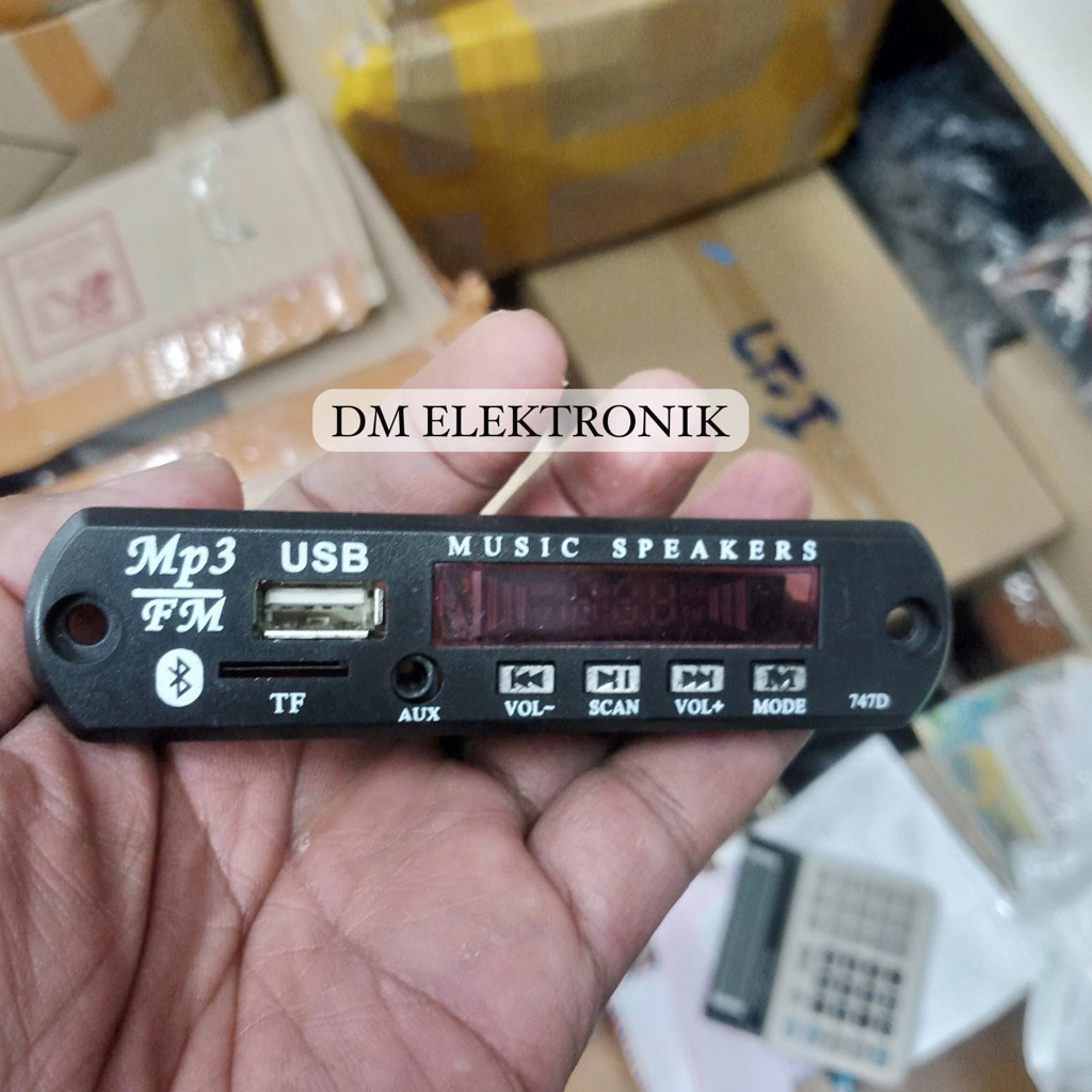 Jual DM ELEKTRONIK READY Panel MP3 Player USB TF AUX Bluetooth FM ...