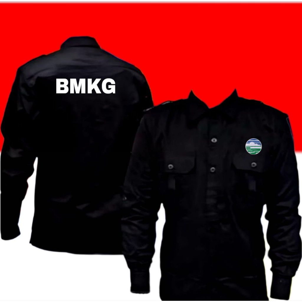 Jual BMKG bordir kemeja BMKG baju BMKG seragam BMKG Pdh BMKG pdl BMKG ...