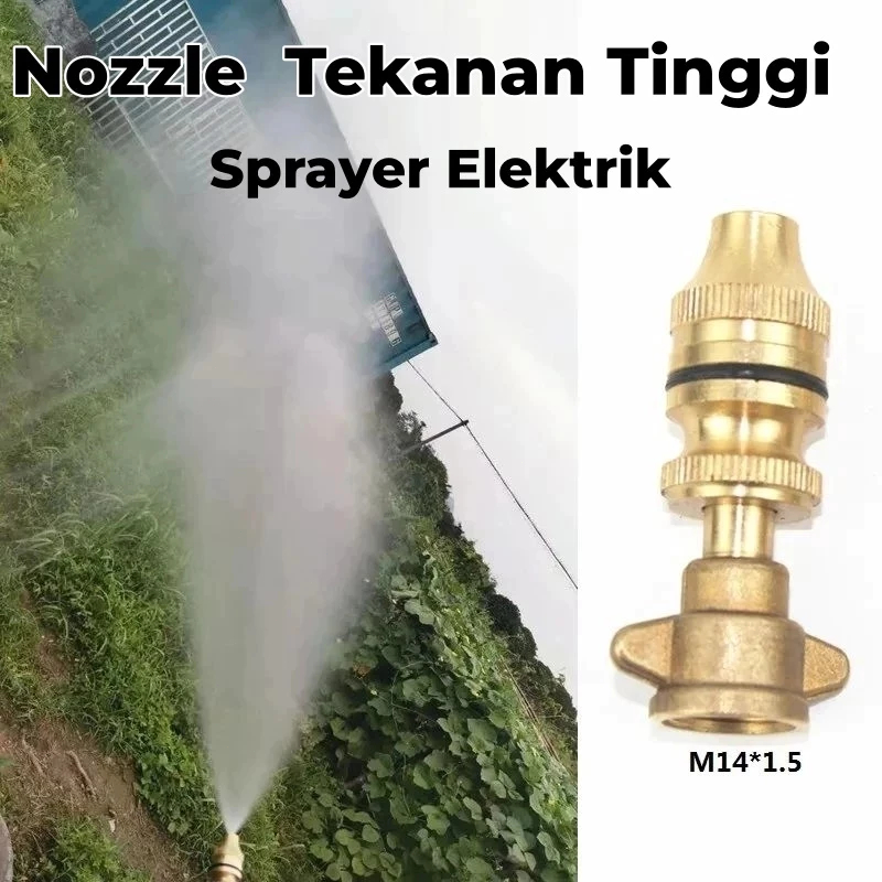 Jual COD High Pressure Electric Sprayer Nozzle Dapat Dialing Atomisasi ...