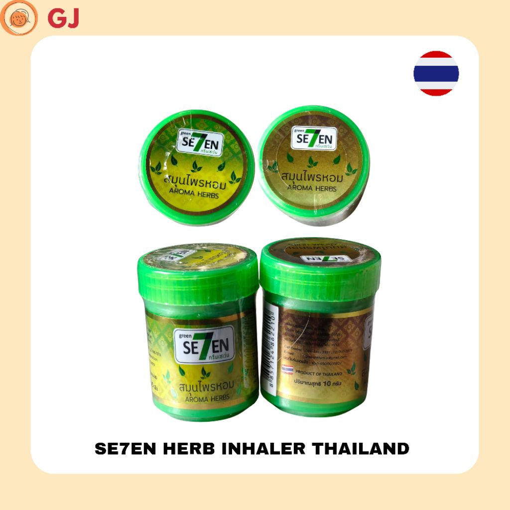 Jual Se7en SEVEN Inhaler Thailand Compound Herb Yadom Pelega Hidung ...