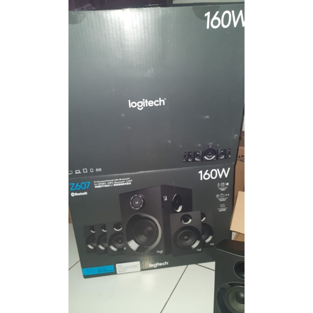 Jual Speaker Logitech Z607 5.1 Bluetooth Surround Sound | Shopee Indonesia