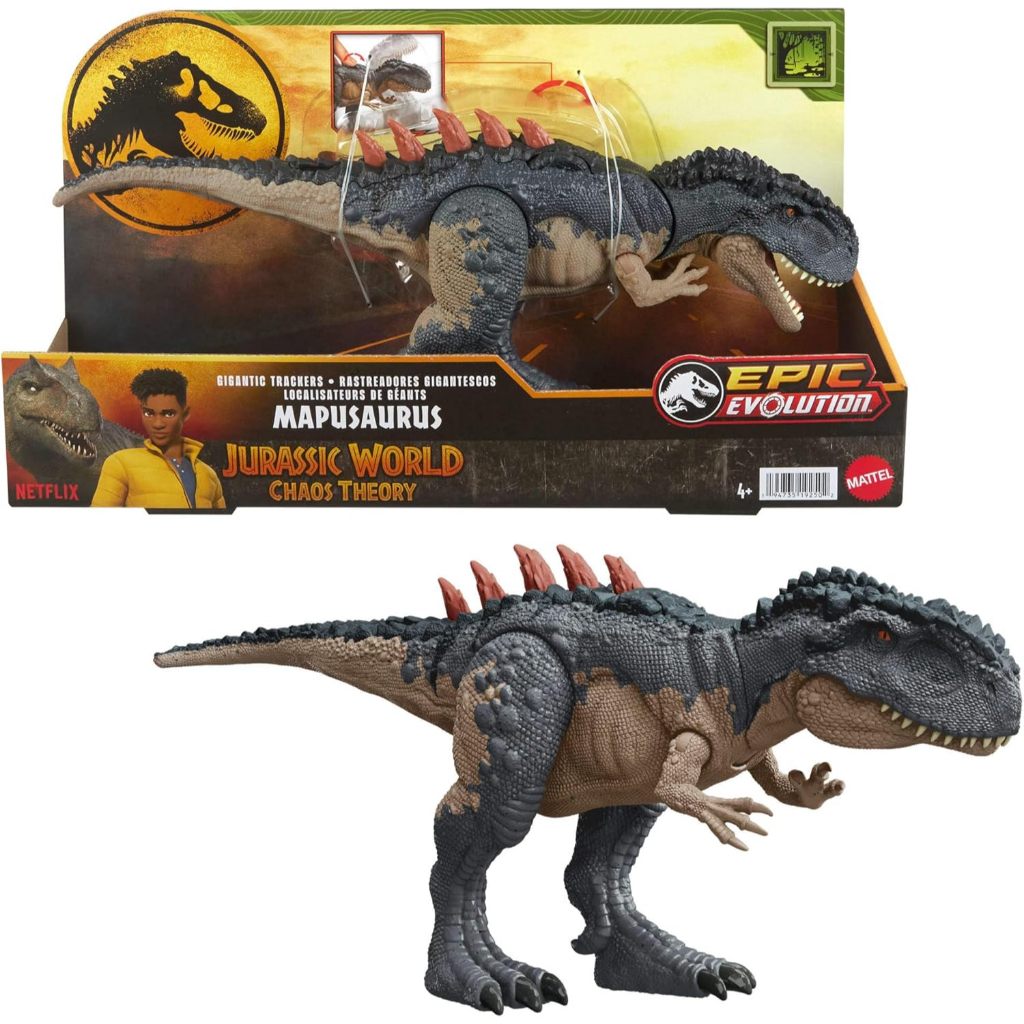 Jual Mattel Jurassic World Gigantic Trackers Action Figure, Mapusaurus ...