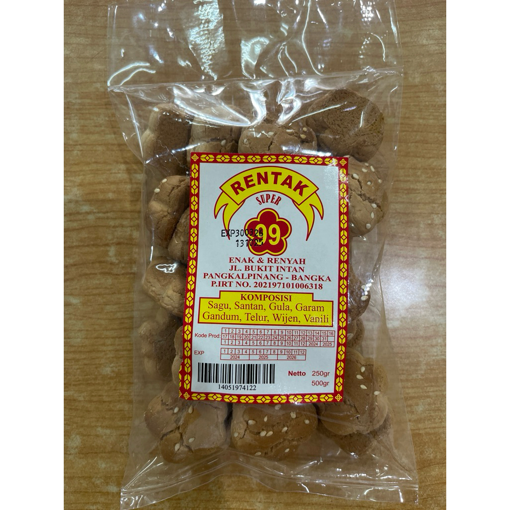 Jual Kue Rintak merek 99 250 gram Asli Bangka | Shopee Indonesia