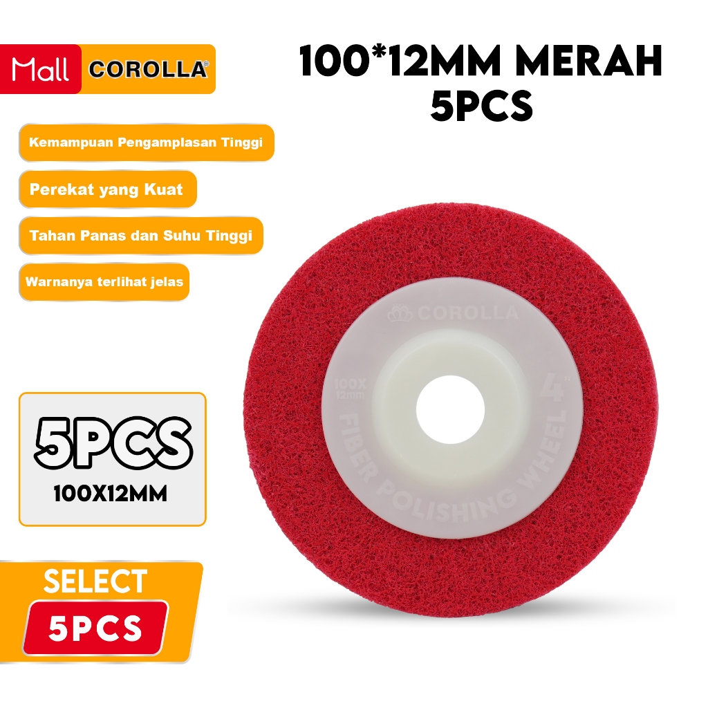 Jual Corolla Mata Non Woven Gerinda Poles Stainless 4