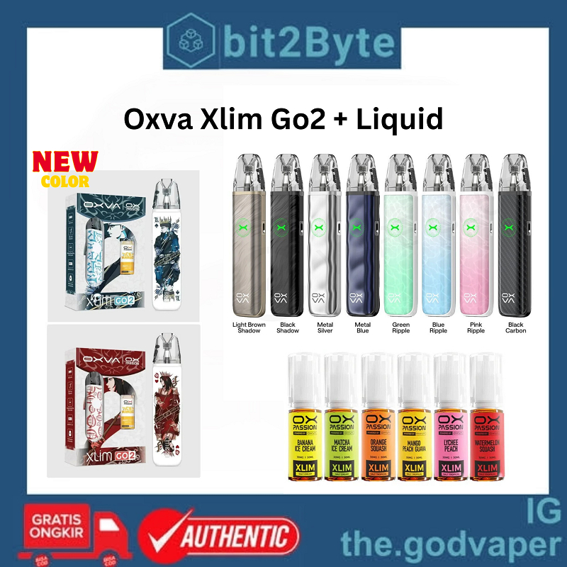 Jual OXVA Xlim Go 2 Go2 Pod Kit 1500mAh 30W | Shopee Indonesia