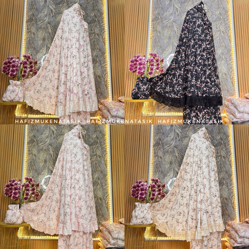 HAFIZ~MUKENA RAYON VISCOSE PREMIUM 2 IN 1