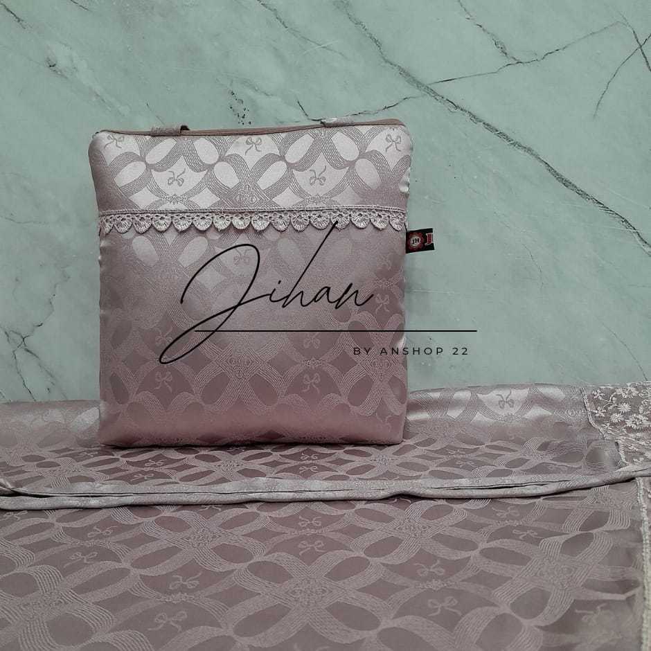 Mukena Dewasa Jumbo 2in1 Silk Jaguar Premium Renda Tile