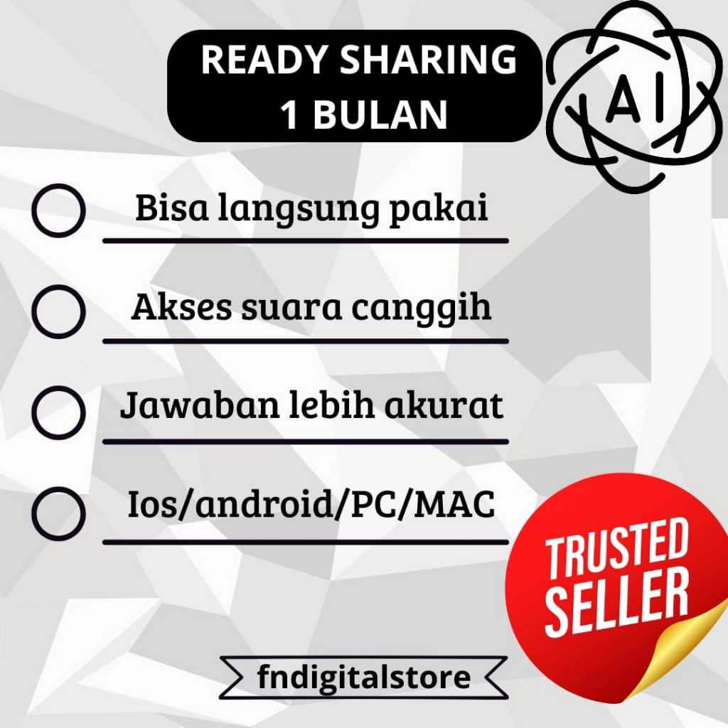 Chat AI Premium Plus Bergaransi