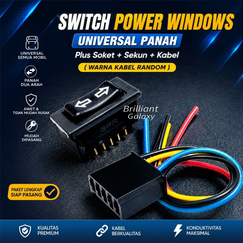 Jual Switch Power Window Universal - Model Panah | Shopee Indonesia