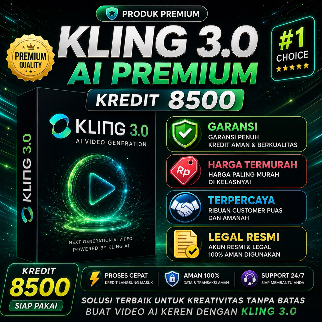 KLING AI TERMURAH UNLIMITED CREDIT