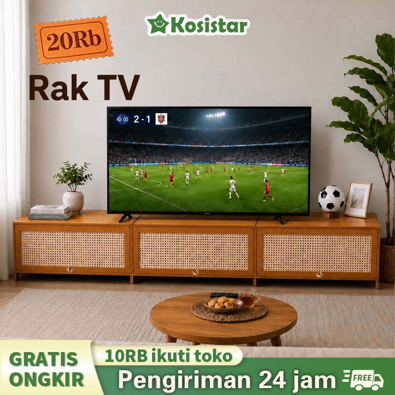 Kosistar Meja Tv Kayu Rak Tv Lemari Tv Meja Tv Minimalis Serbaguna Minimalis Modern