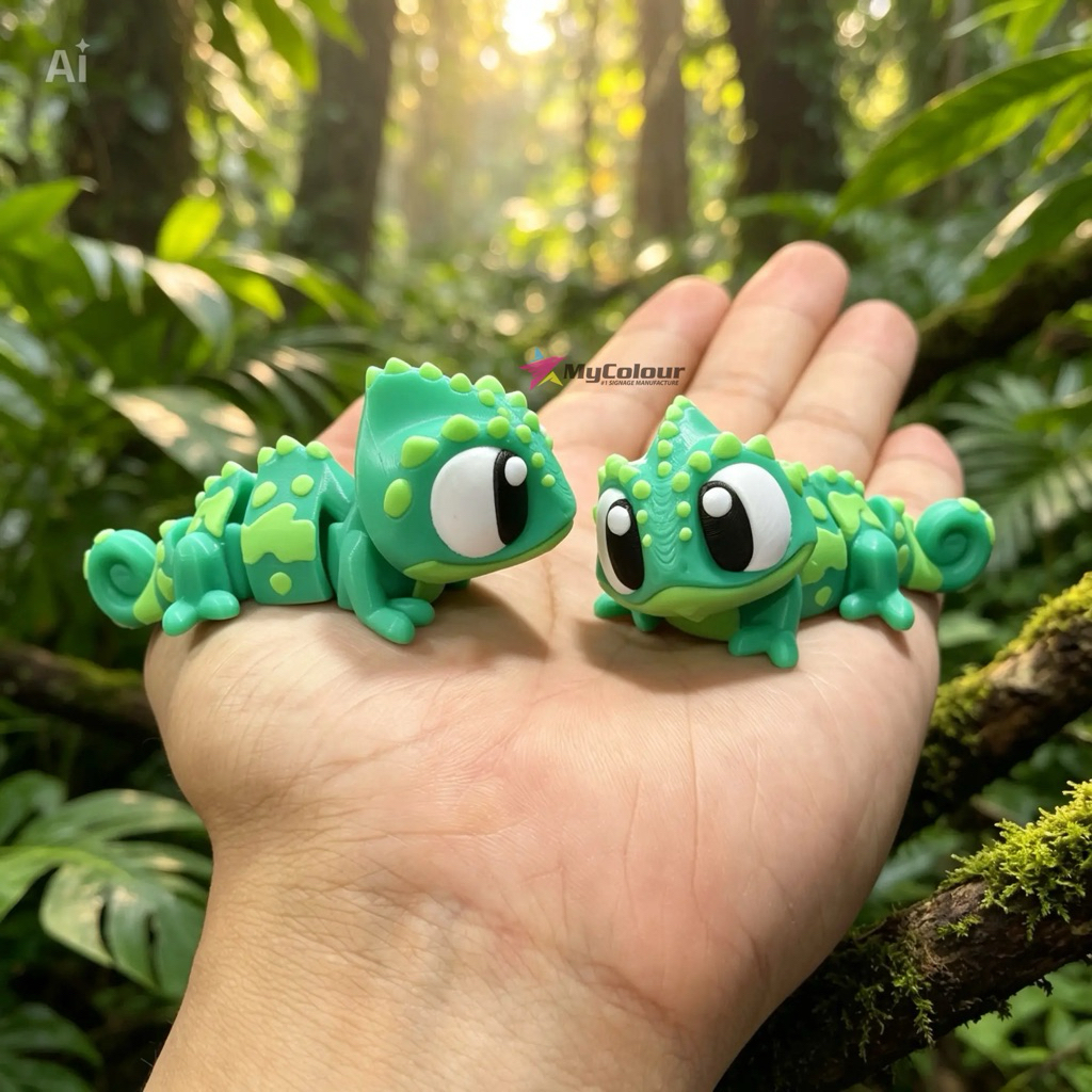Mainan Articulated Animal Lucu Mini Fidget Toys Koleksi Anak