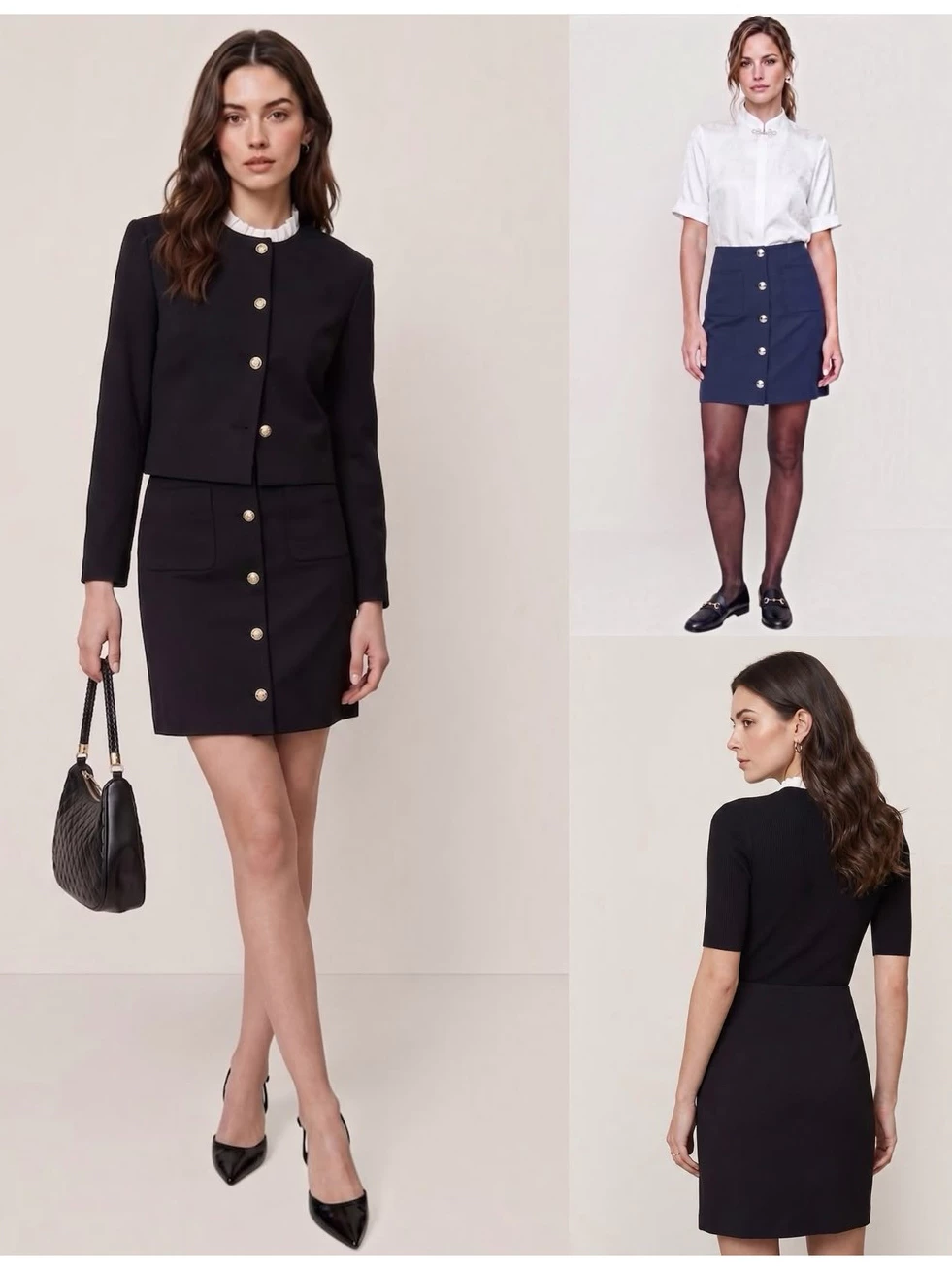 Rok Mini Wanita AT Pocket Skirt in Ponte - 2796