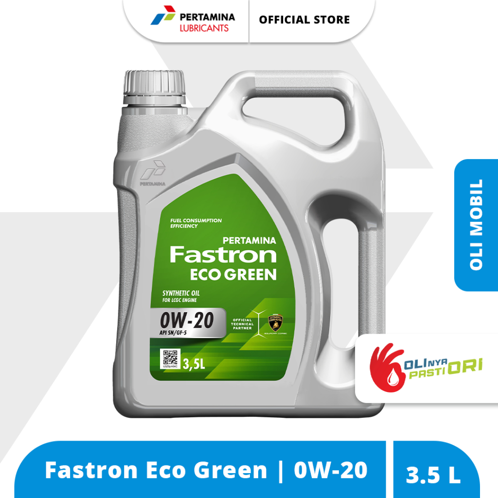 Jual PERTAMINA Fastron Eco Green Series [ Oli Mobil 3.5 L ] | Shopee ...