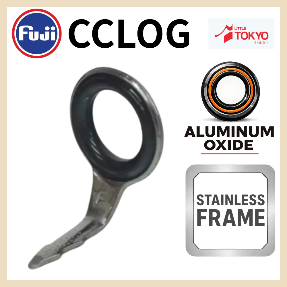 Ring Fuji CCLOG Original Jepang (Color FROSTED SILVER) Stainless Ring Alumunium Oksida
