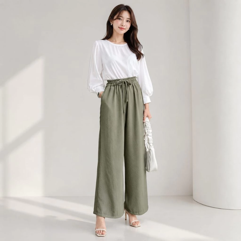 CELANA KULOT JUMBO  WANITA CRINKLE AIRFLOW PREMIUM / KULOT CRINKLE HIGHWAIST / RUBY KULOT CRINGKLE