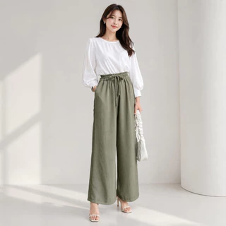 CELANA KULOT JUMBO  WANITA CRINKLE AIRFLOW PREMIUM / KULOT CRINKLE HIGHWAIST / RUBY KULOT CRINGKLE