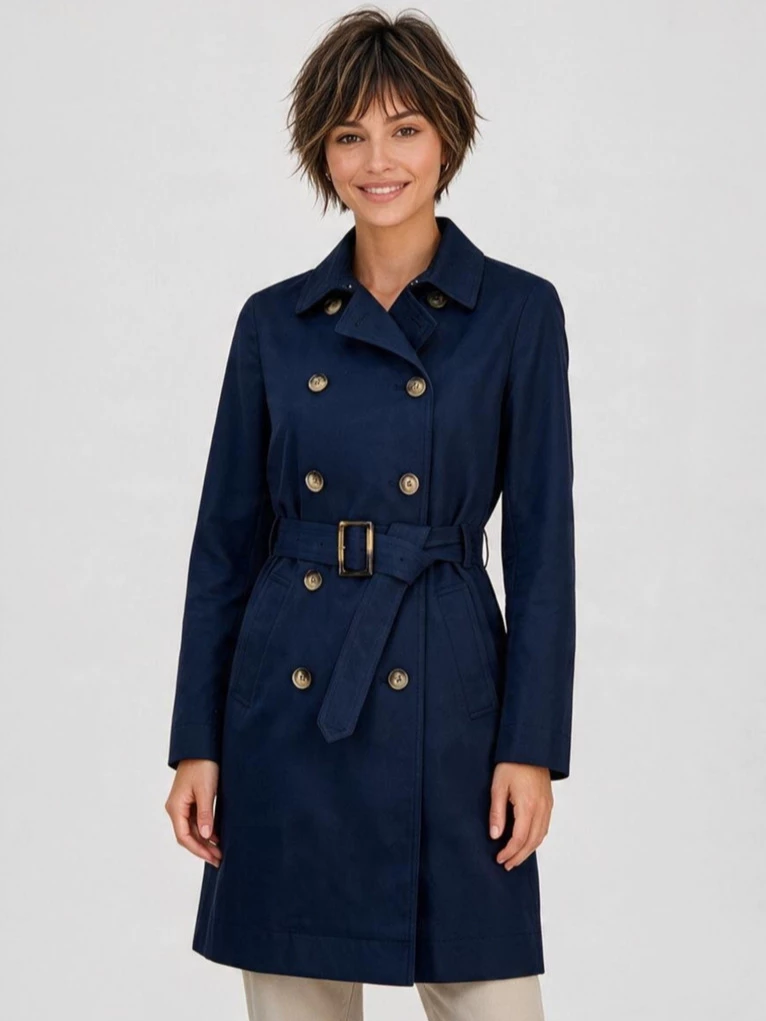 Jaket Panjang Wanita SC Classic Trench Coat - 3090