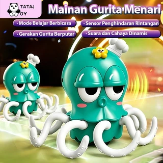 Tatajoy Mainan Aneh Viral Mainan Gurita Menari Gurita Menari Ajaib Lucu Baru Lucu Robot Dancing Gurita Hadiah  Mainan Viral Anak Dengan Lampu Dan Musik Mainan Edukasi anak