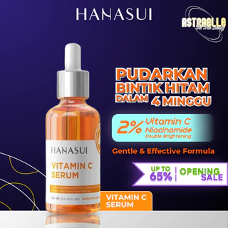 Astraelle | Hanasui Niacinamide Vitamin C Serum Mencerahkan Penghilang Bintik Hitam 20ml