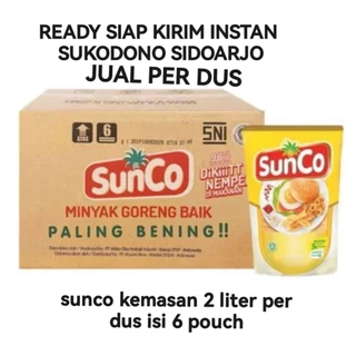 Promo SunCo Minyak Goreng Refill 2L x 6pcs