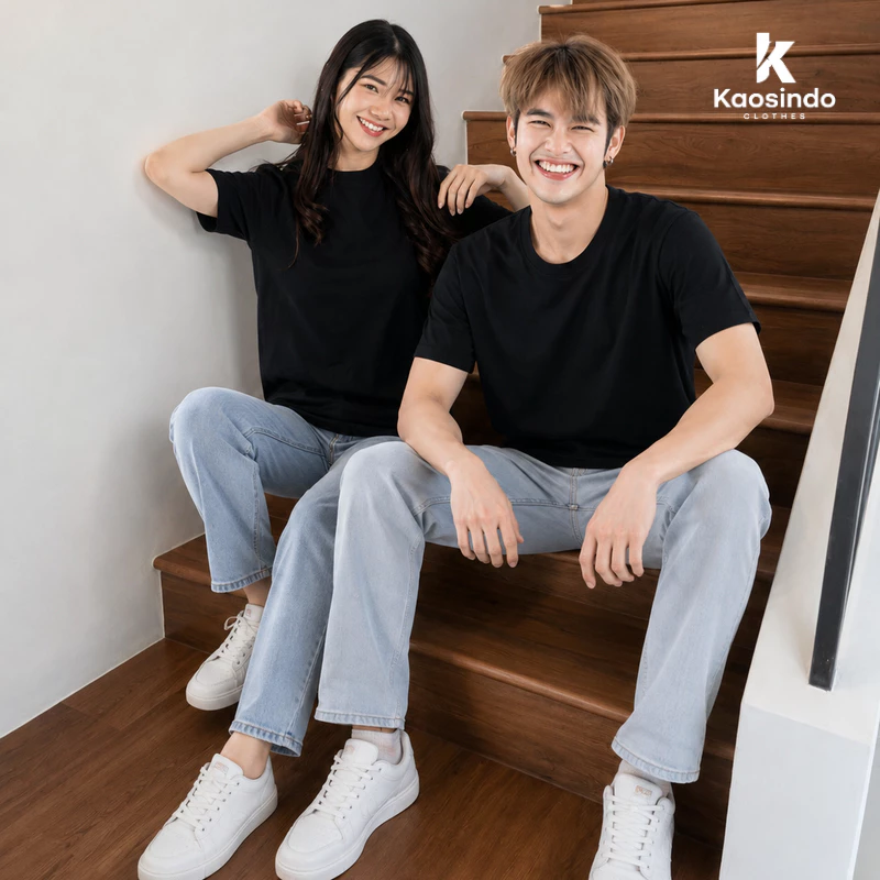 Sampel Kaos Combed Lengan Pendek