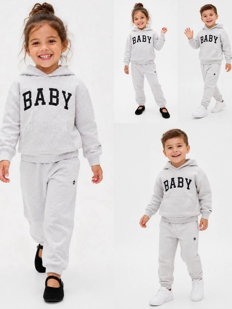 Sweater Hoodie Anak GP VintageSoft Logo Hoodie Kids - 3131