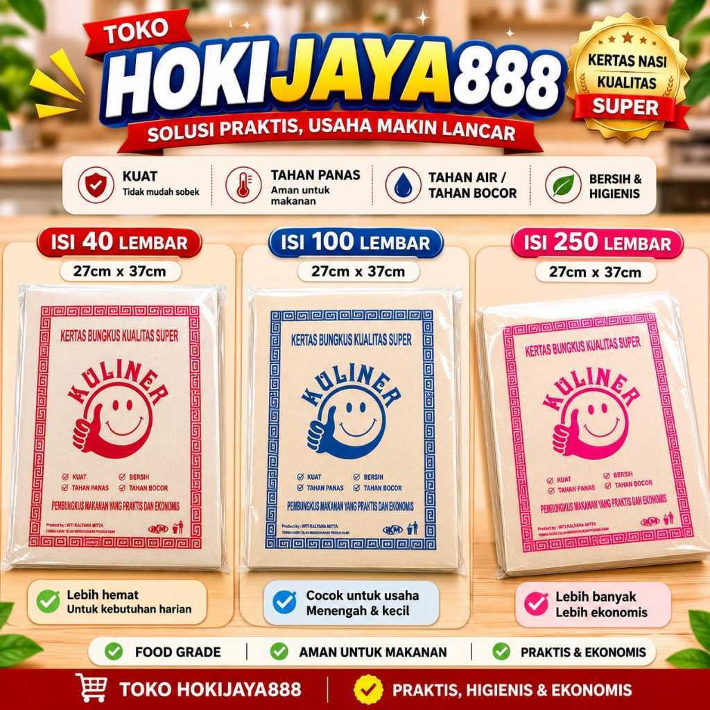 Jual Nasi Kertas Minyak Terlengkap & Harga Terbaru September 2026 ...