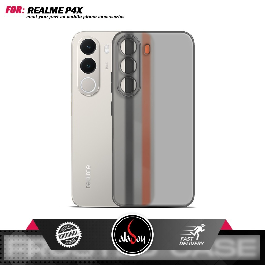Jual Case Realme P4X Softcase Silicone Premium Frosted Transparent ...