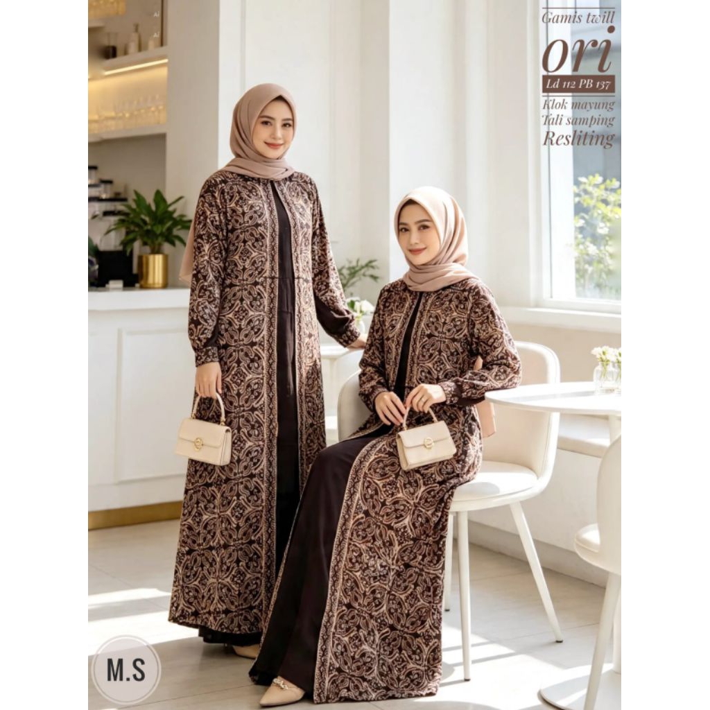Gamis Twill Ori Gamis Twill Cap Pekalongan 8