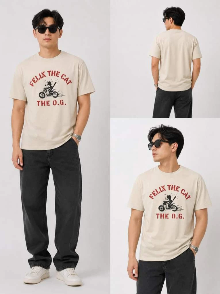 Kaos Lengan Pendek Pria Wanita TPN Unisex Short Sleeve T-Shirt - 3196