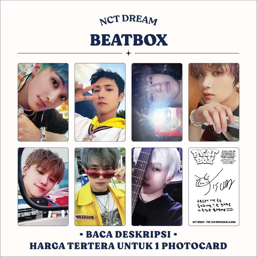 Jual UNOFFICIAL | NCT DREAM - BEATBOX | Shopee Indonesia
