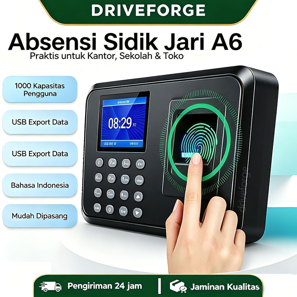 Jual Mesin Absensi Fingerprint Terlengkap & Harga Terbaru Oktober 2026 ...