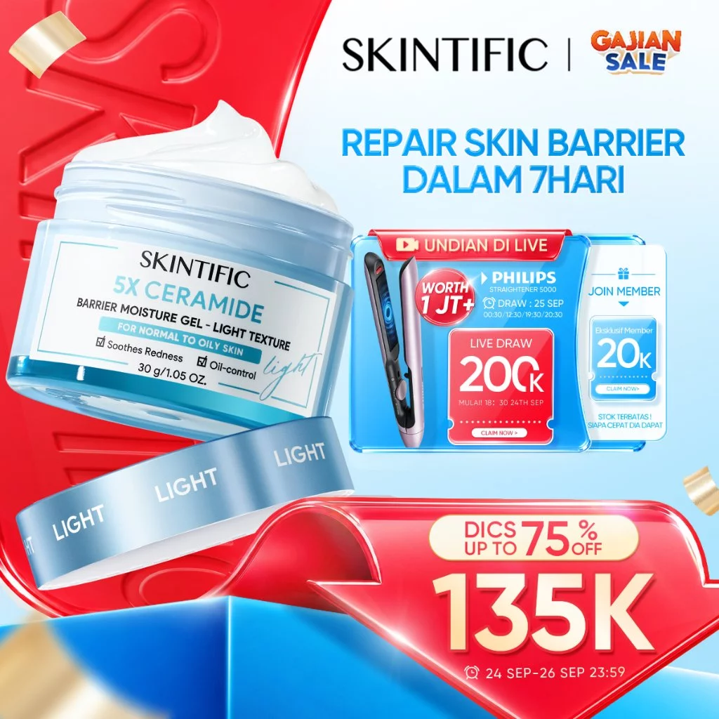 Skintific 5X Ceramide Moisture Gel Oil Control