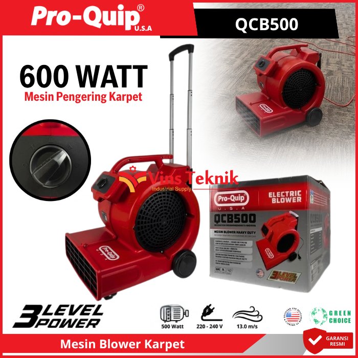 Jual ProQuip QCB 500 Mesin Pengering Karpet Blower Karpet Carpet Blower ...