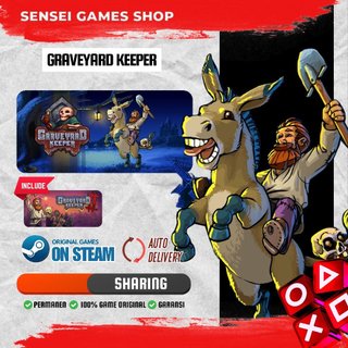 Jual [BONUS GAME RANDOM] Graveyard Keeper (Sharing With Graveyard ...