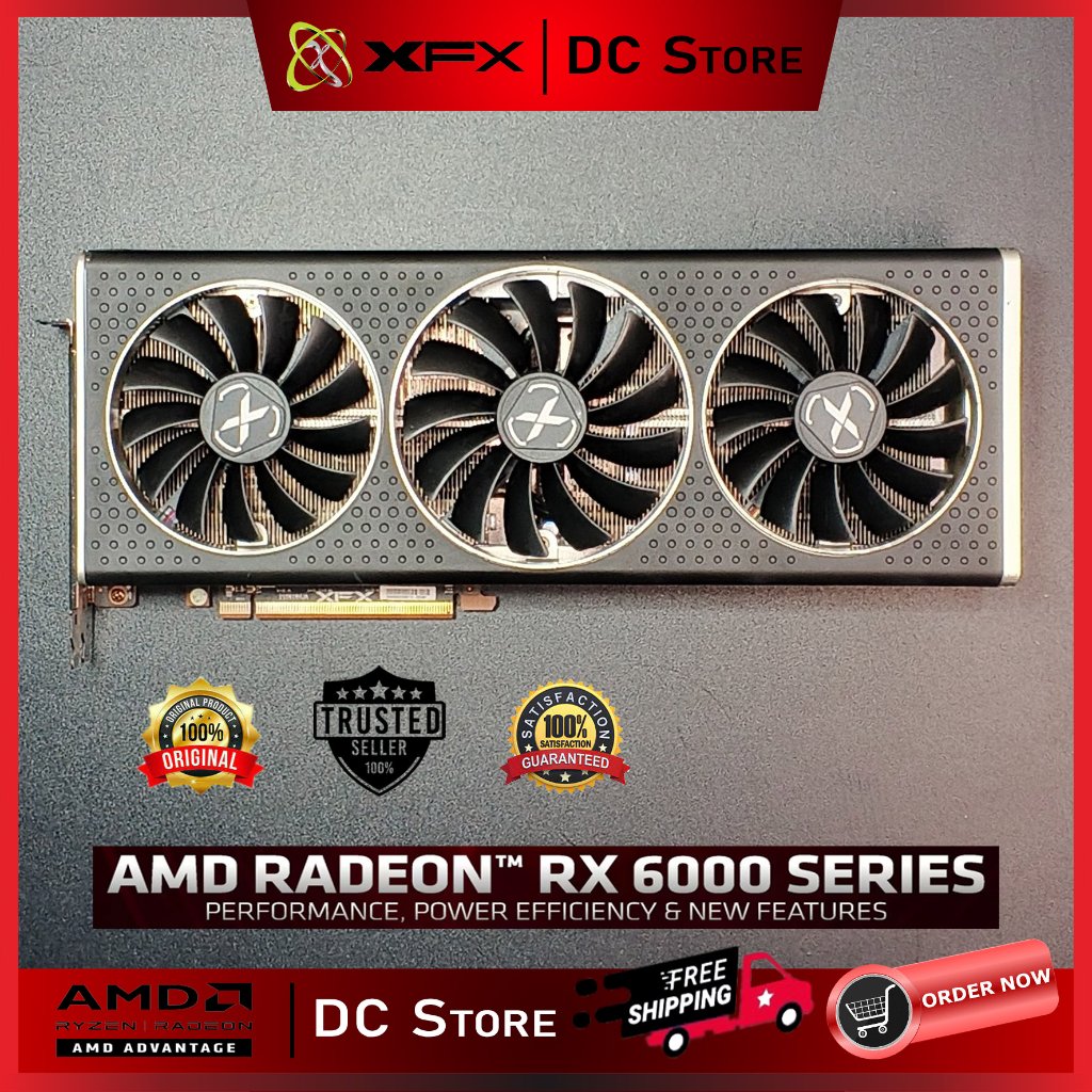 Jual VGA AMD Radeon RX 6700 XT 12GB GDDR6 Graphic Card PC XFX QICK 318 ...