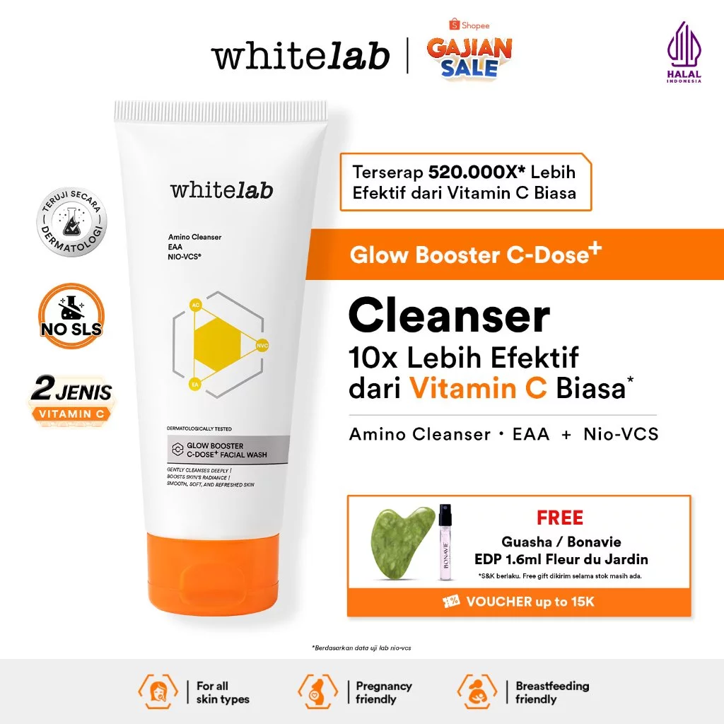 Whitelab Glow Booster C-Dose+ Facial Wash