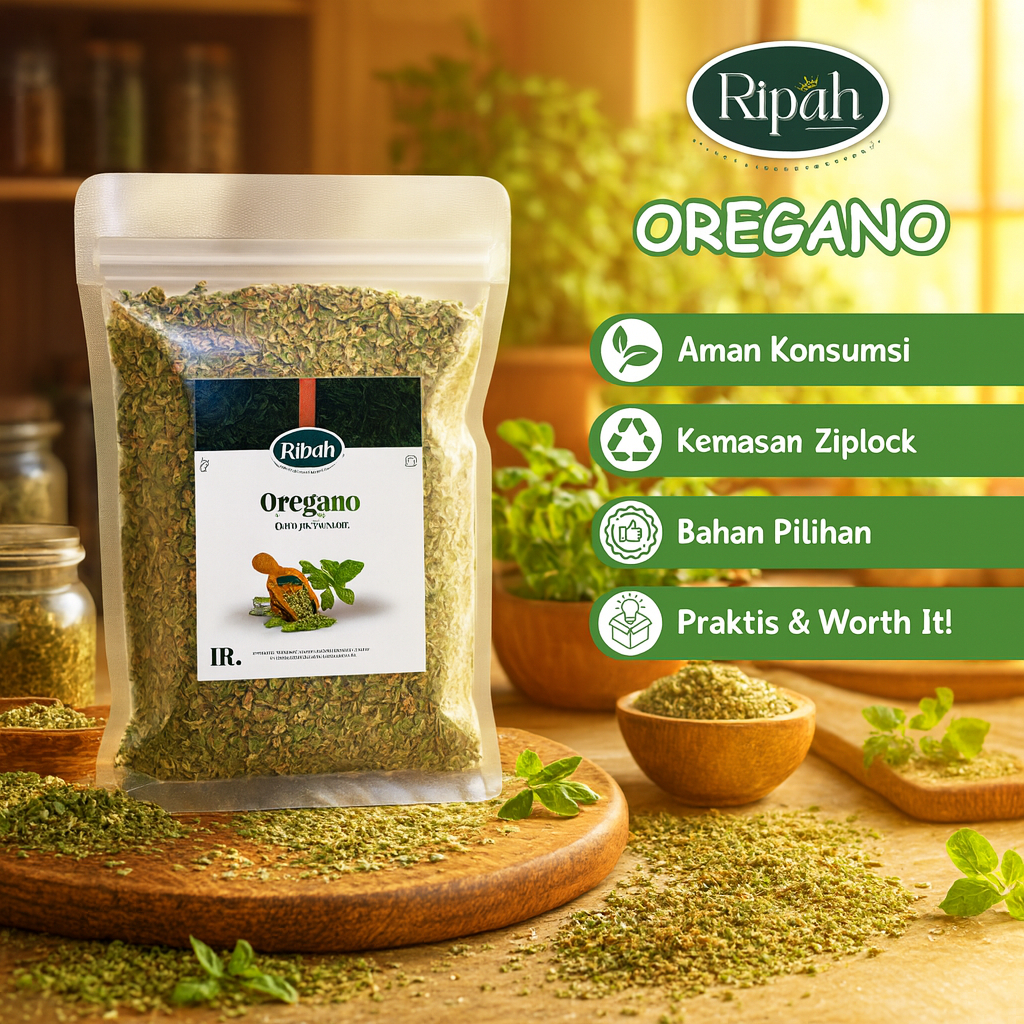 Jual 30gr Daun Oregano / Oregano / Oregano Kering / Rempah / Ripah ...