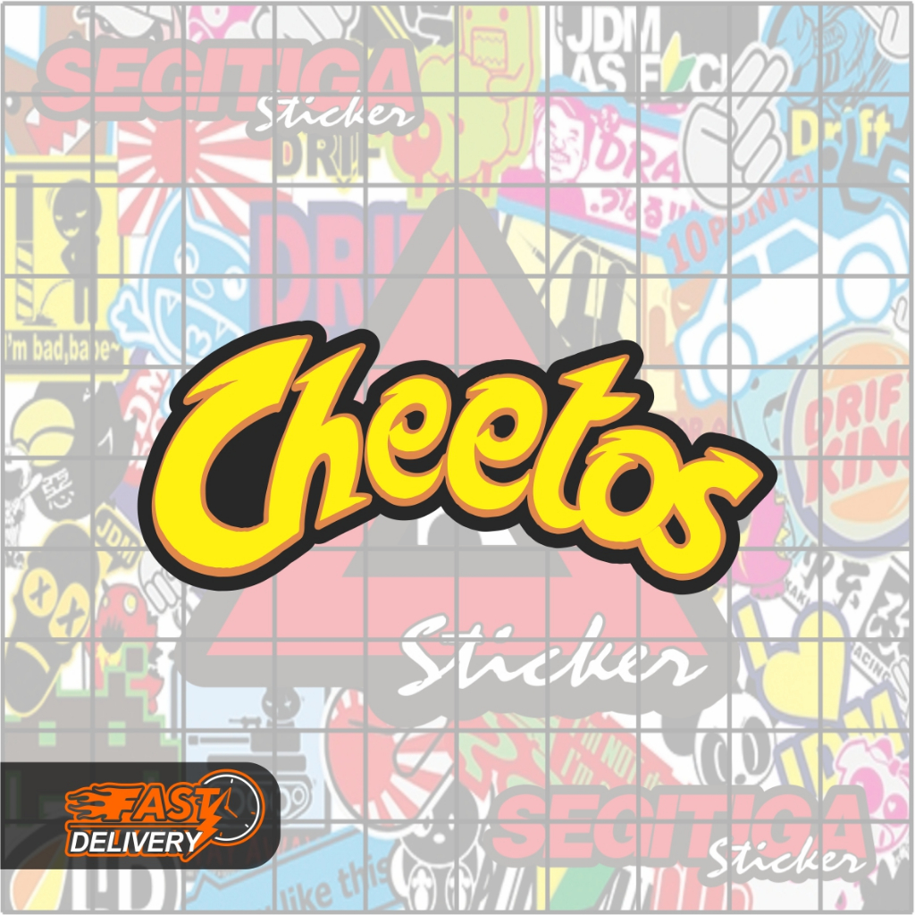 Jual Sticker Cheetos Ukuran 7 x 3 Cm | Shopee Indonesia
