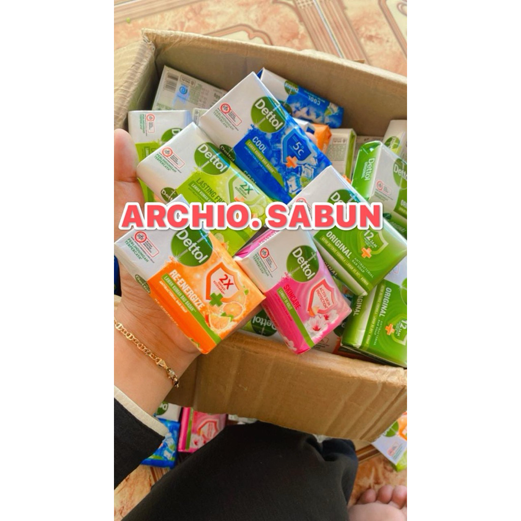 Jual DETTOL [10pcs] Dettol Sabun Batang Rasa Buah Varian Mix Random ...