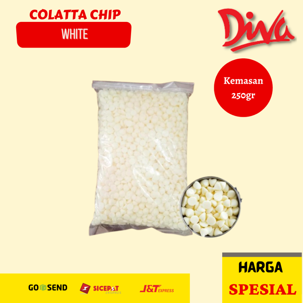 Jual Colatta Chip White Compound 250gr | Colatta Chip Putih | Shopee ...