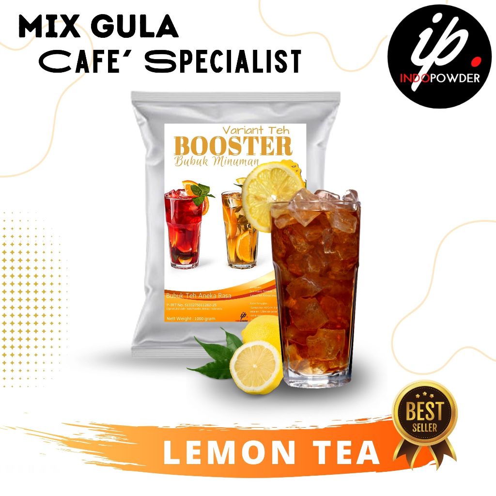 Jual Bubuk Minuman LEMON TEA / TEH RASA LEMON 1Kg Untuk Cafe, Waralaba ...