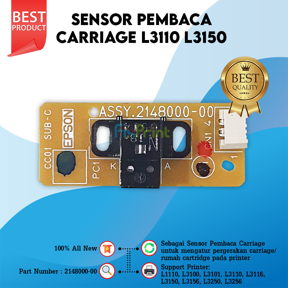 Jual Sensor Carriage L3110 Printer Epson L1110 L3101 L3116 L3150 Assy ...