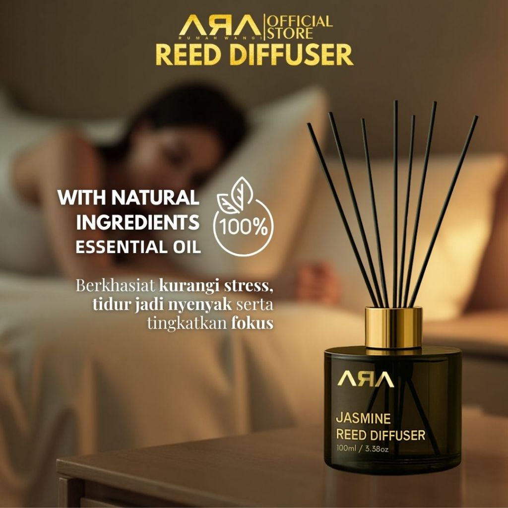 Jual Reed Diffuser Aromaterapi Isi Lebih Banyak Wangi Lebih Lama by ...