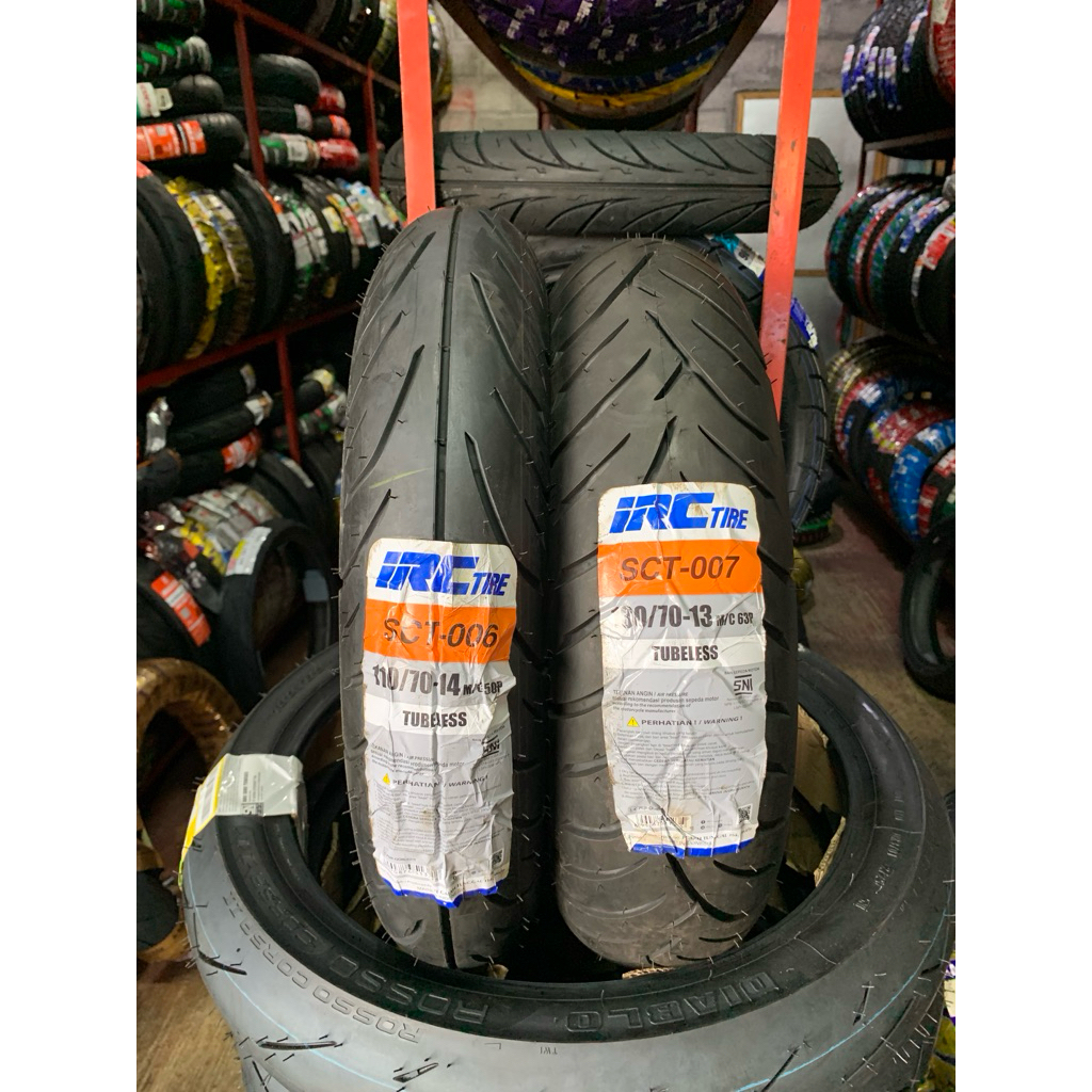 Jual Ban PCX 160 IRC 110/70-14 130/70-13 IRC SCT006 IRC SCT007 IRC