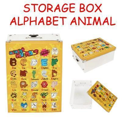 Jual Storage Box Alphabet Box Meyimpan Mainan Anak Sepatu Edukasi Motif ...