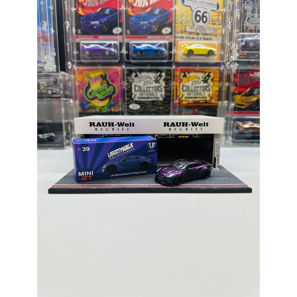 Jual Mini GT No 39 LB Works Nissan GTR R35 Magic Purple Japan Exclusive ...